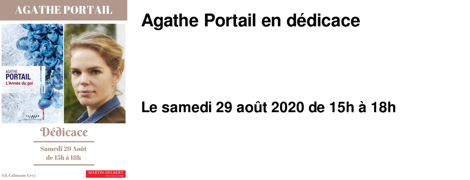 Agathe Portail en d�dicace