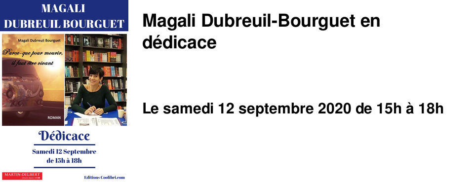 Magali Dubreuil-Bourguet en d�dicace