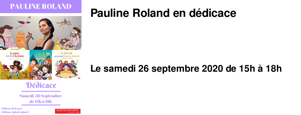 Pauline Roland en d�dicace