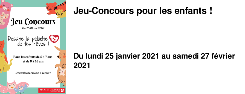 Jeu-Concours pour les enfants !