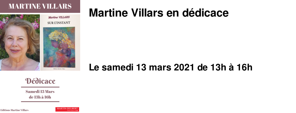 Martine Villars en d�dicace